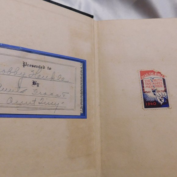 Holy Bible Old and New Testaments American Bible Society 1939 with Maps - Picture 3 of 12